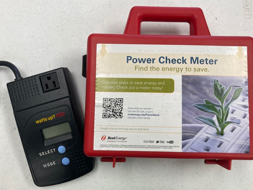 La Crosse Public Library Tool Library Power Check Meter